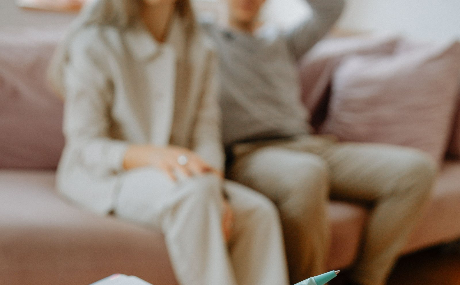 Sesión de terapia de pareja